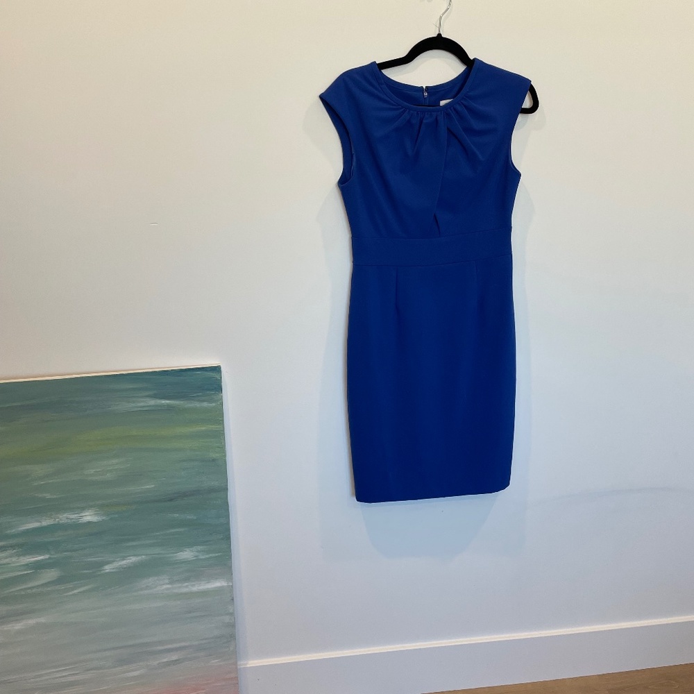 Blue Calvin Klein Professional Dress